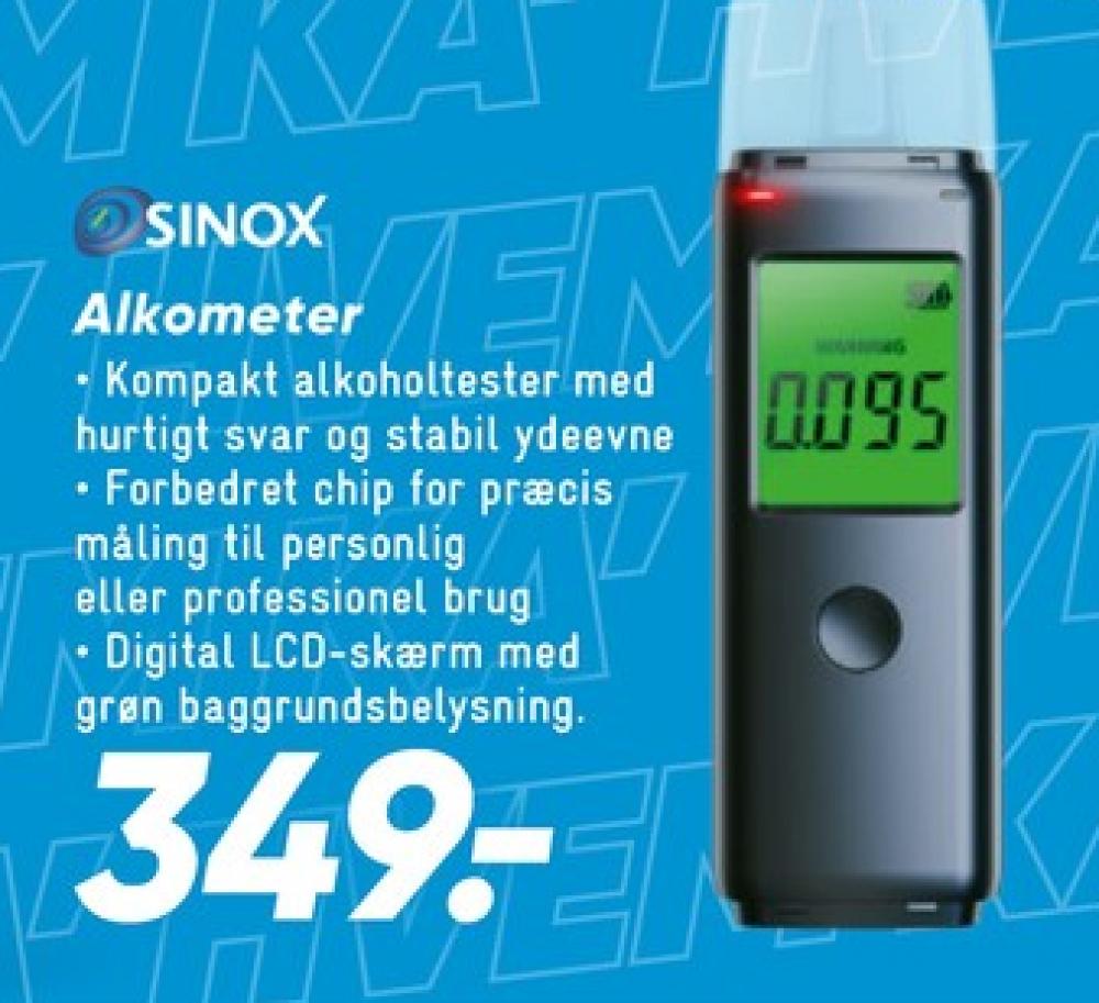 Sinox, Alkoholtester