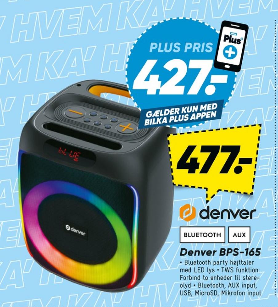 Denver, Højttaler
