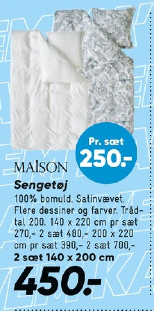 Maison, Sengesæt