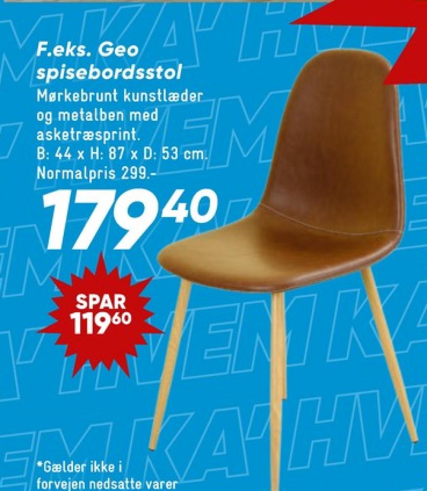 Spisebordsstol