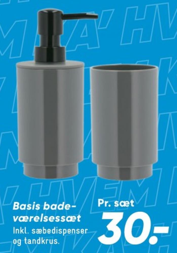 Badeværelsesartikler
