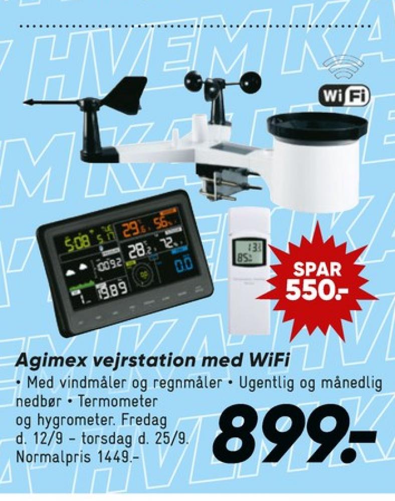 Agimex, Vejrstation