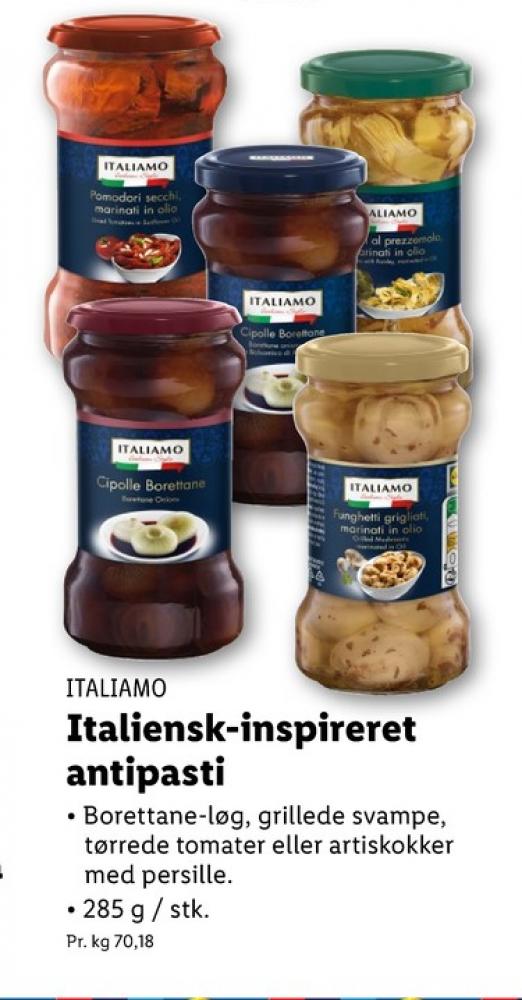 Italiamo, Tomater-soltørrede