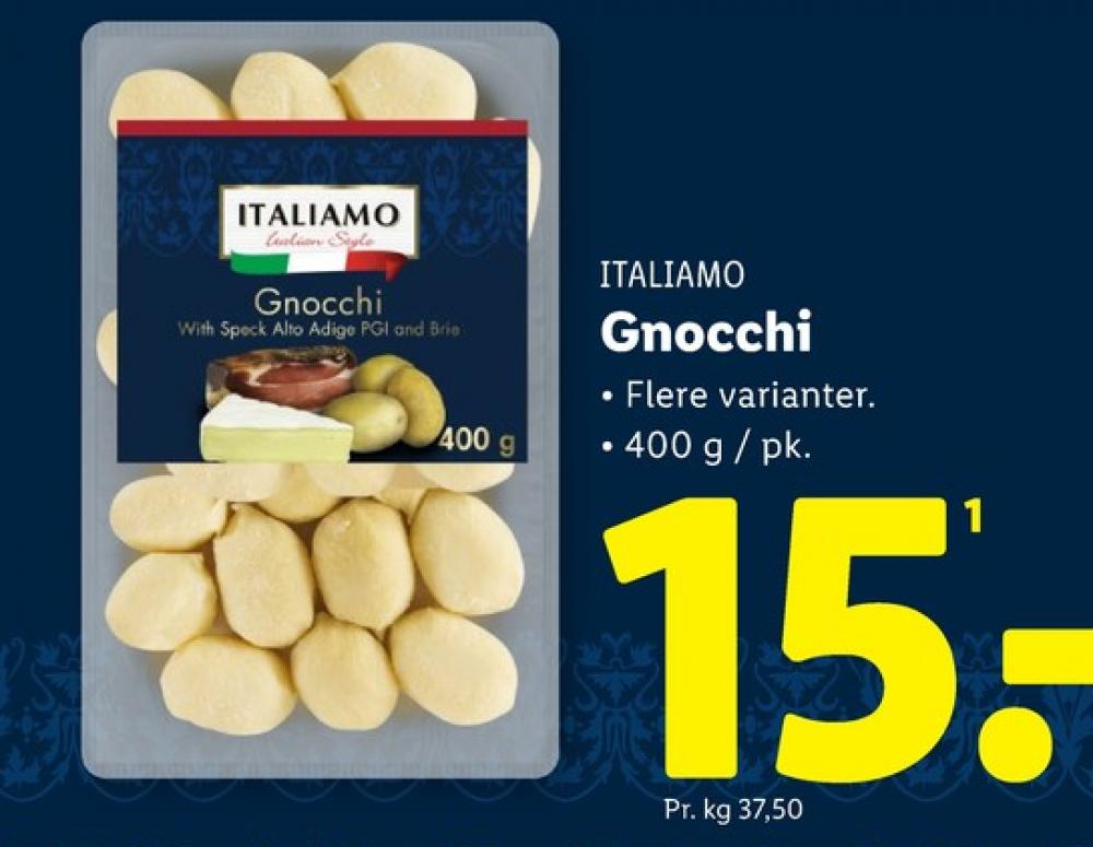 Italiamo, Gnocchi