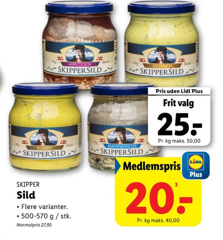 Skipper, Sild