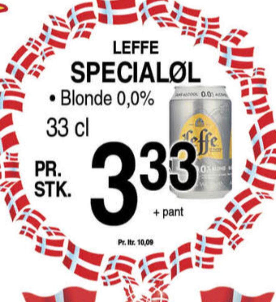 Leffe Blonde 0,0%, Øl - Alkoholfri
