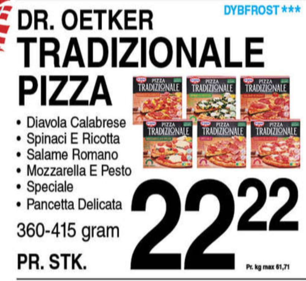 Tradizionale, Spinacie Ricotta Pizza