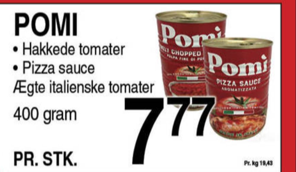 Pomi, Pizzasauce Aromatica