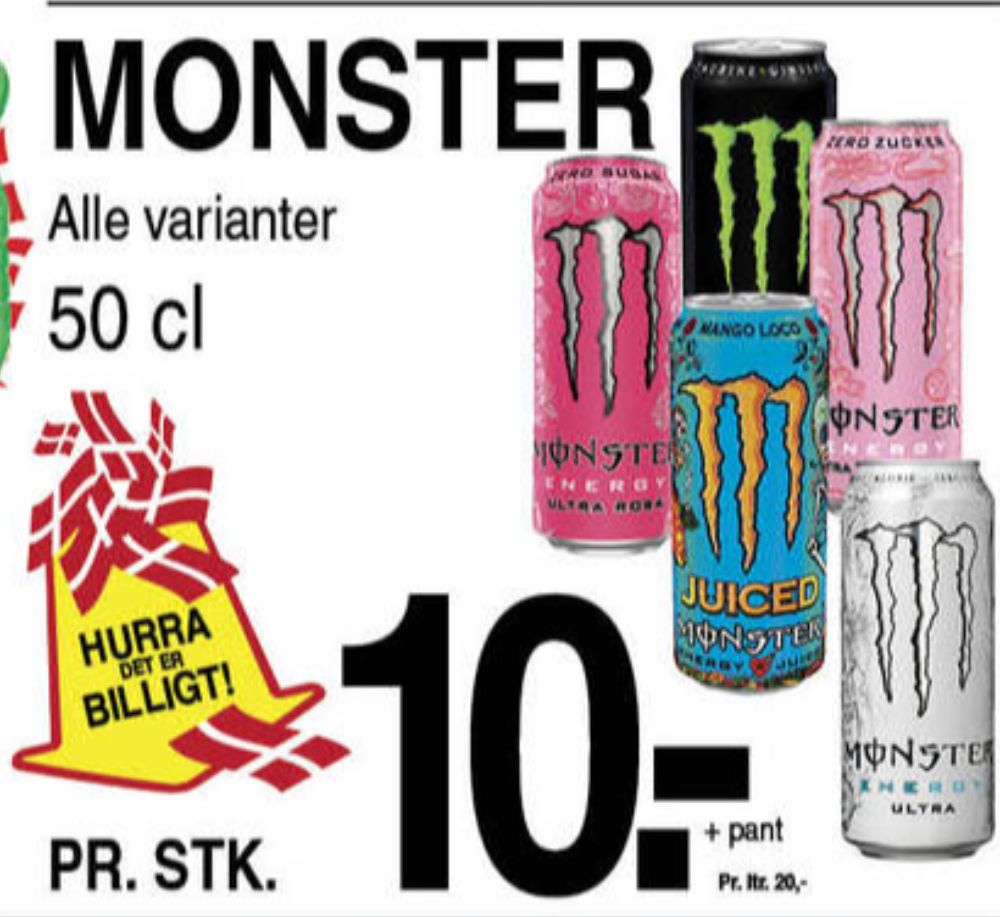 Monster Mango Loco, Energidrik