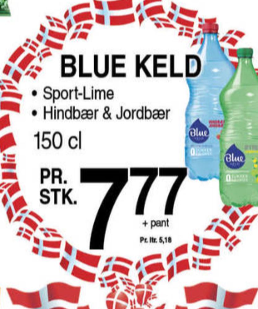 Blue Keld BFree, Sportssodavand Lemon Lime