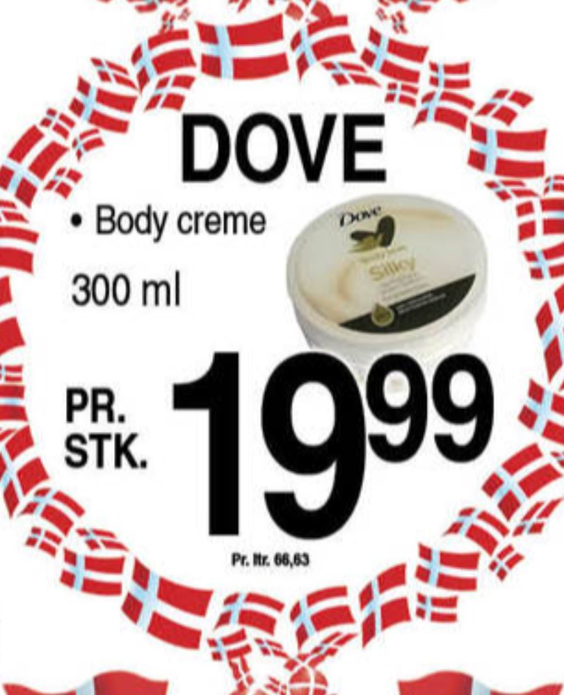 Dove, Bodycreme