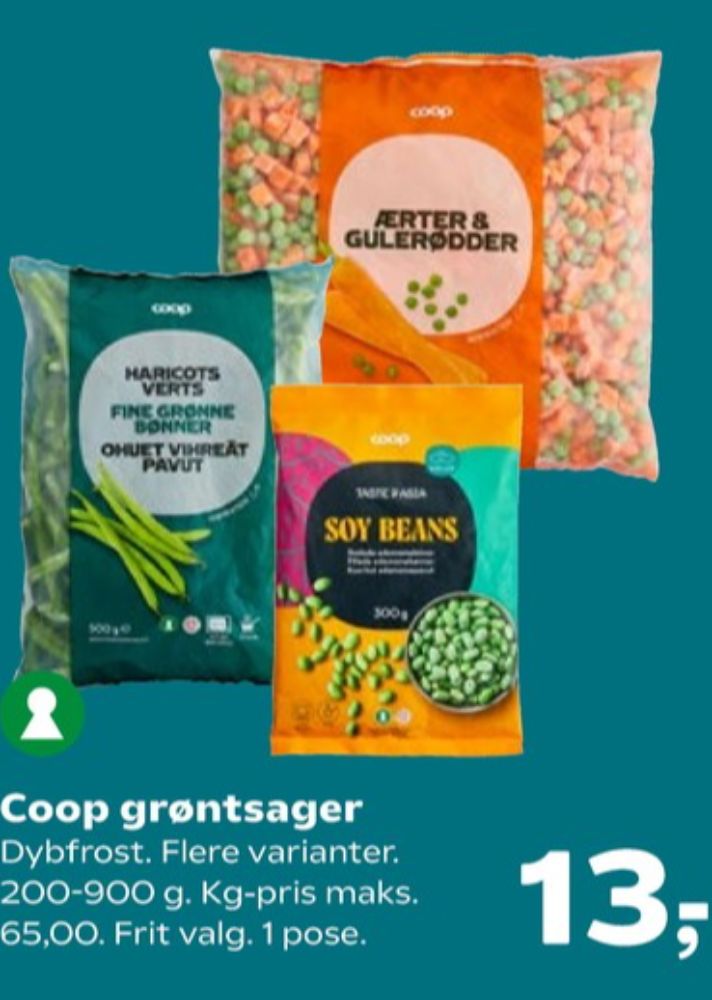 Coop, Ærter og Gulerødder