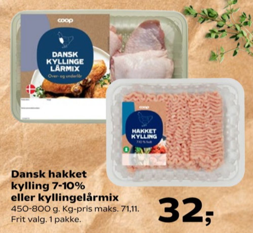 Coop, Kyllingelårmix