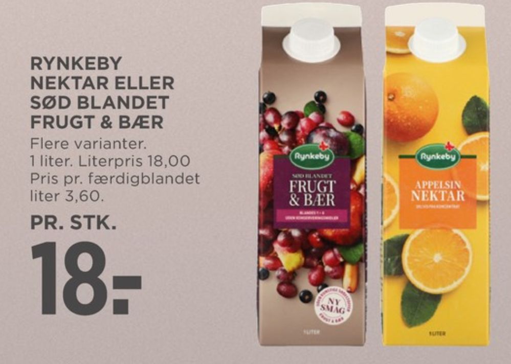 Rynkeby, Frugt & Bær 