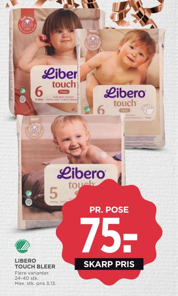 Libero Touch, Bleer str 5 9-14 kg