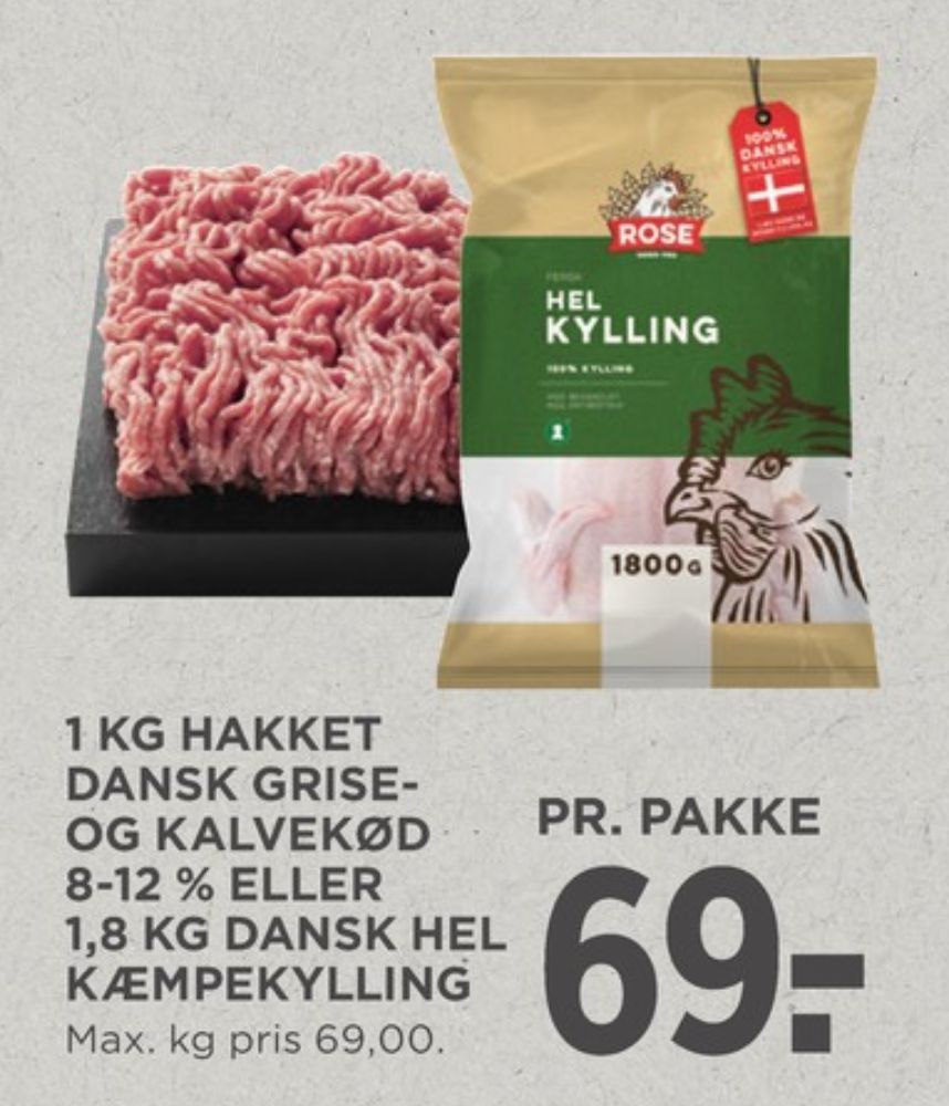 Rose Ærlig Kylling, Kylling