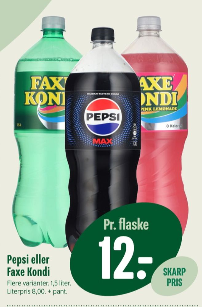 Faxe Kondi Pink Lemonade 0 Kalorier, Sportssodavand