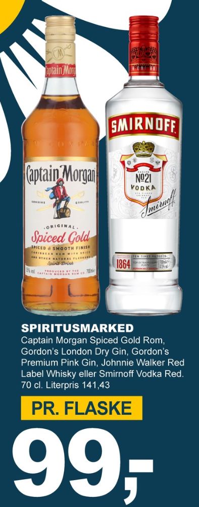 Captain Morgan Spiced Gold, Rom