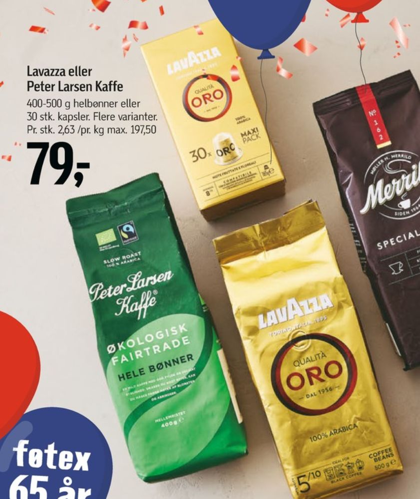 LavAzza Qualita Oro, Kaffekapsler