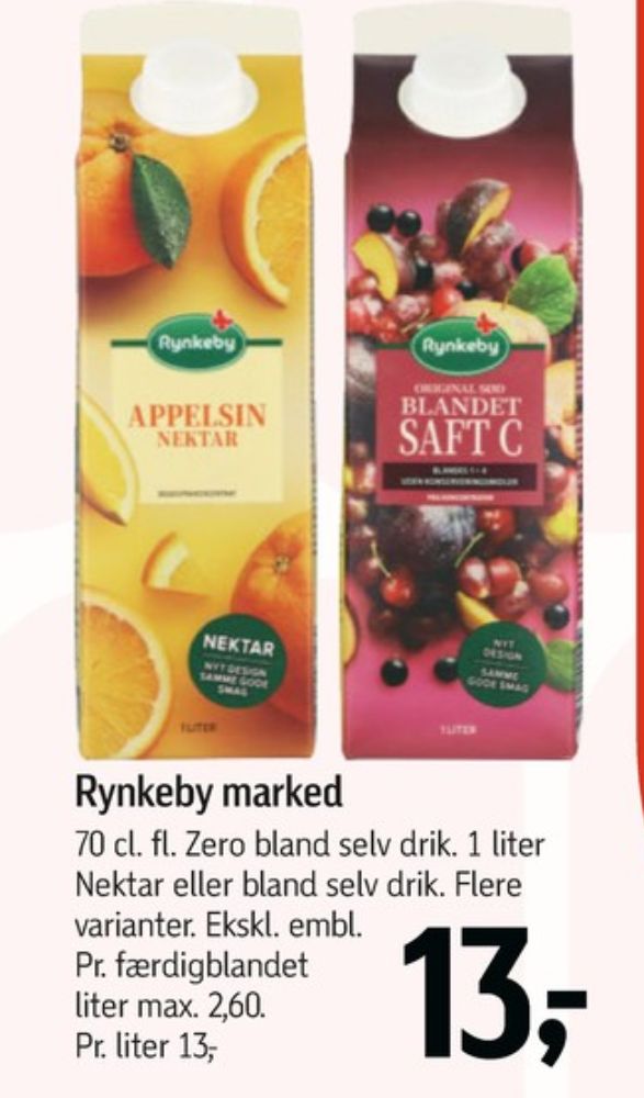 Rynkeby, Blandet Saft C