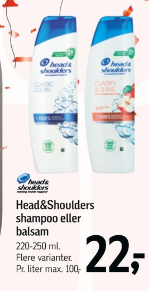 Head&Shoulders, Balsam