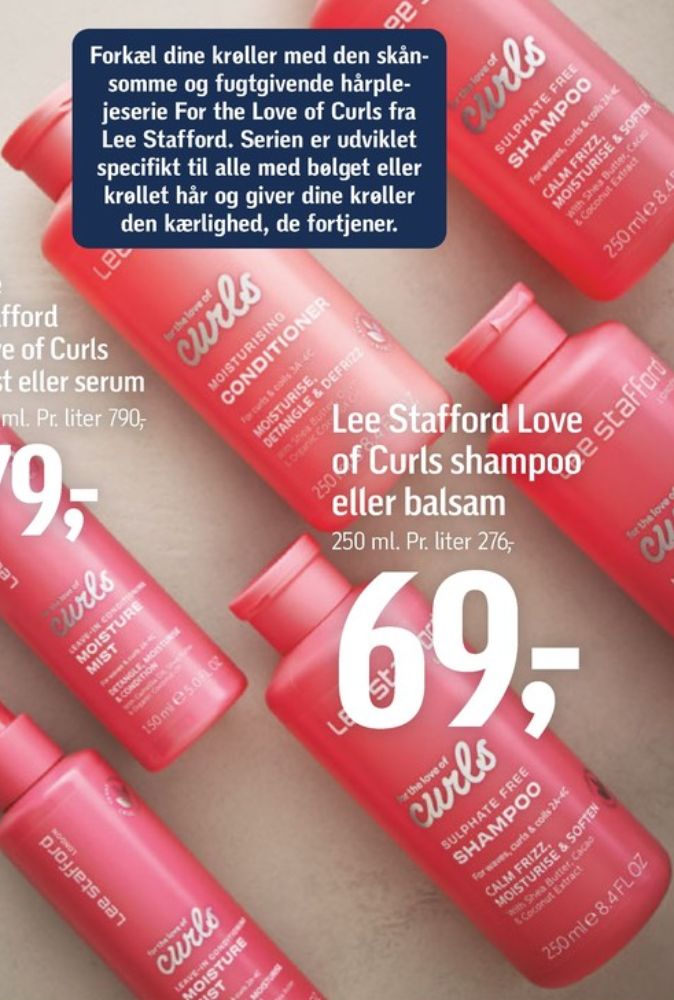 Lee Stafford, Balsam