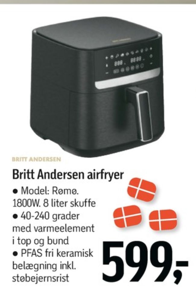 Britt Andersen, Airfryer