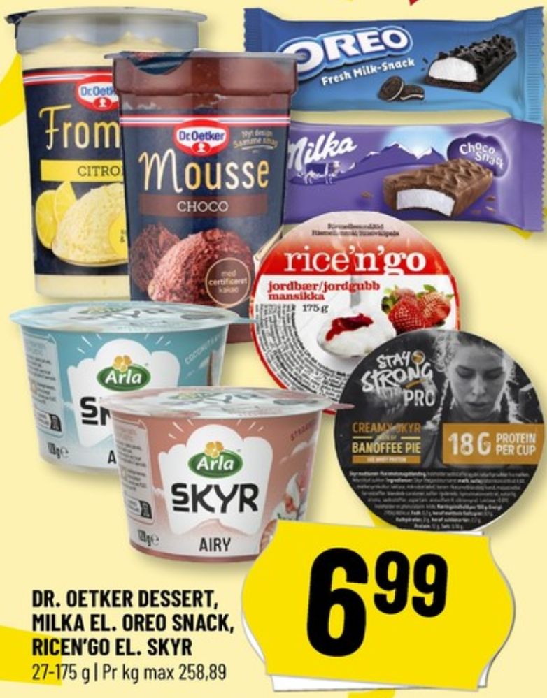 Arla, Kokos Hvid Chokolade Skyr Airy