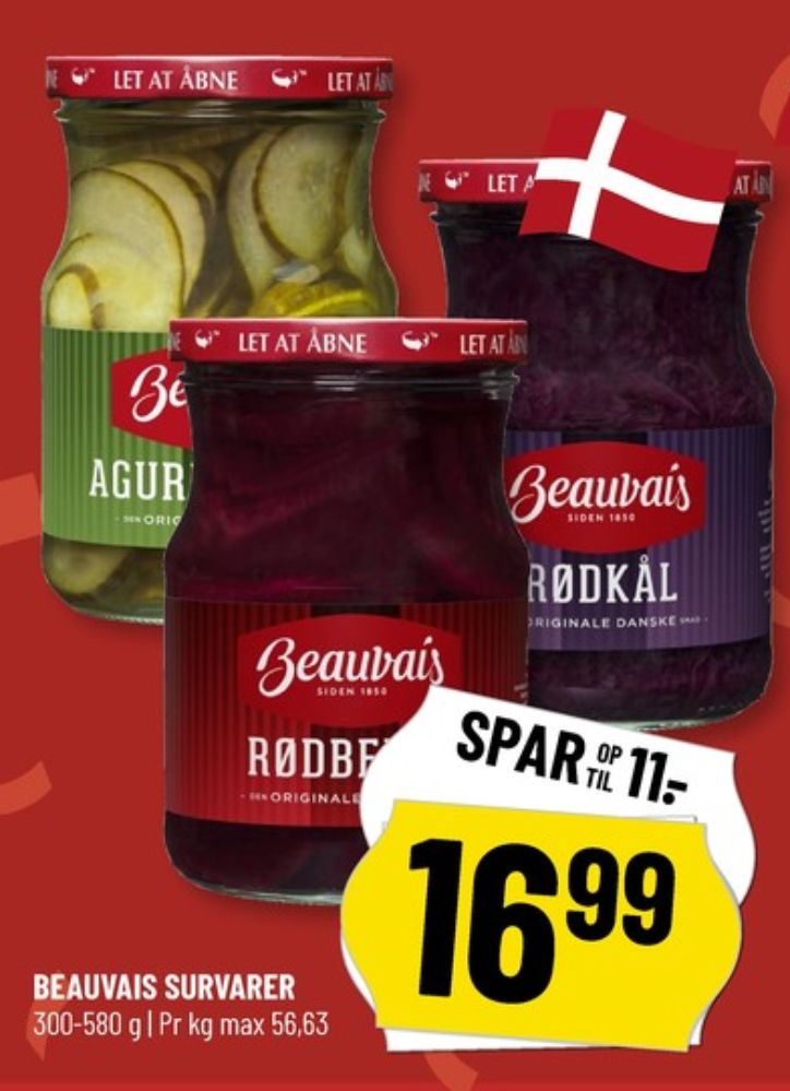 Beauvais, Rødbeder-syltet