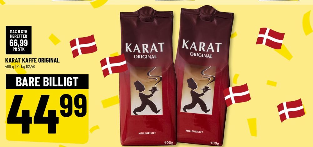 Karat Original, Kaffe Formalet