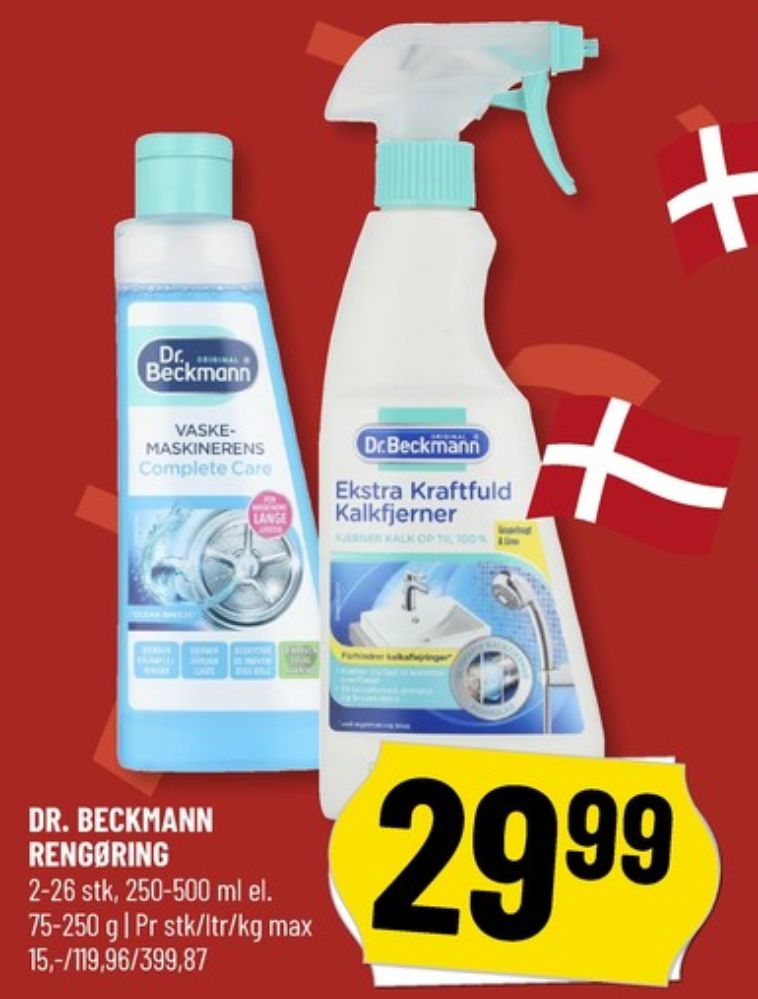 Dr Beckmann, Vaskemaskinerens