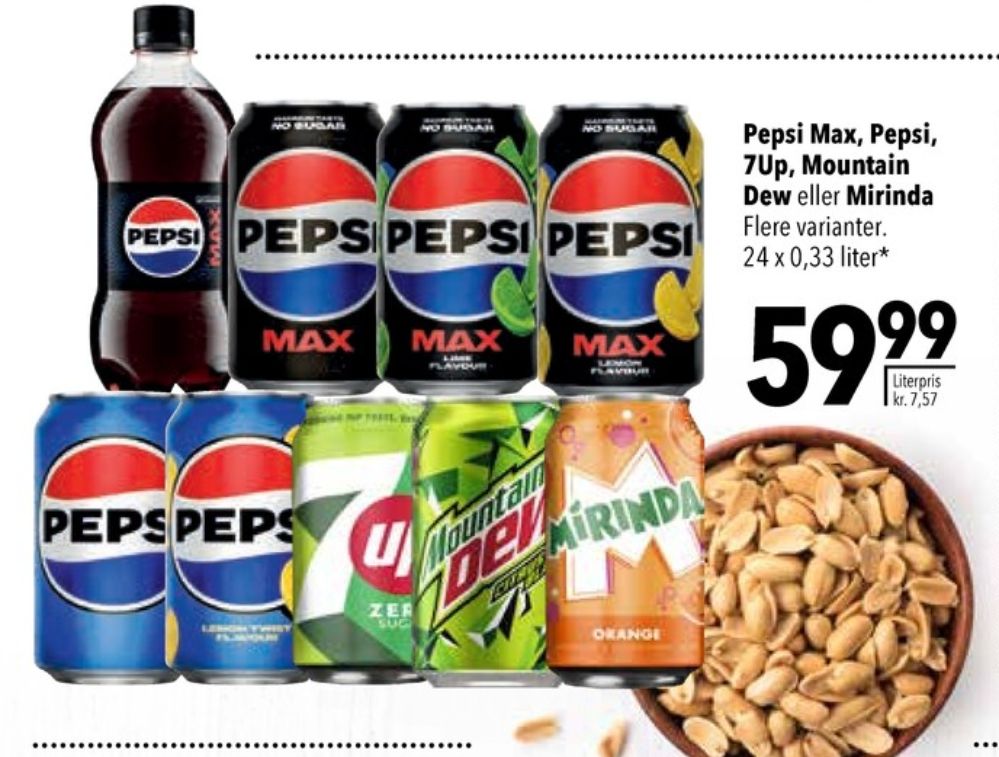 Pepsi Max Lime, Cola 24 pk.