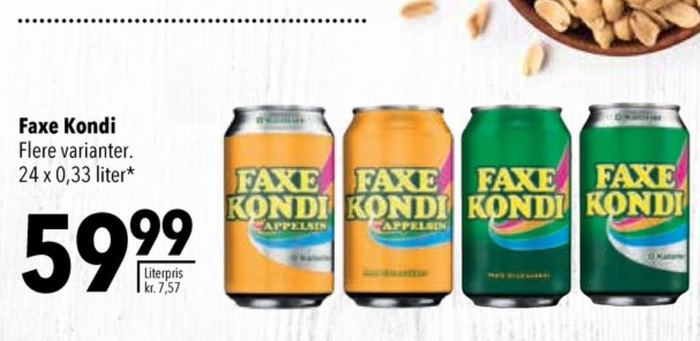 Faxe Kondi, Sportssodavand 24 pk.