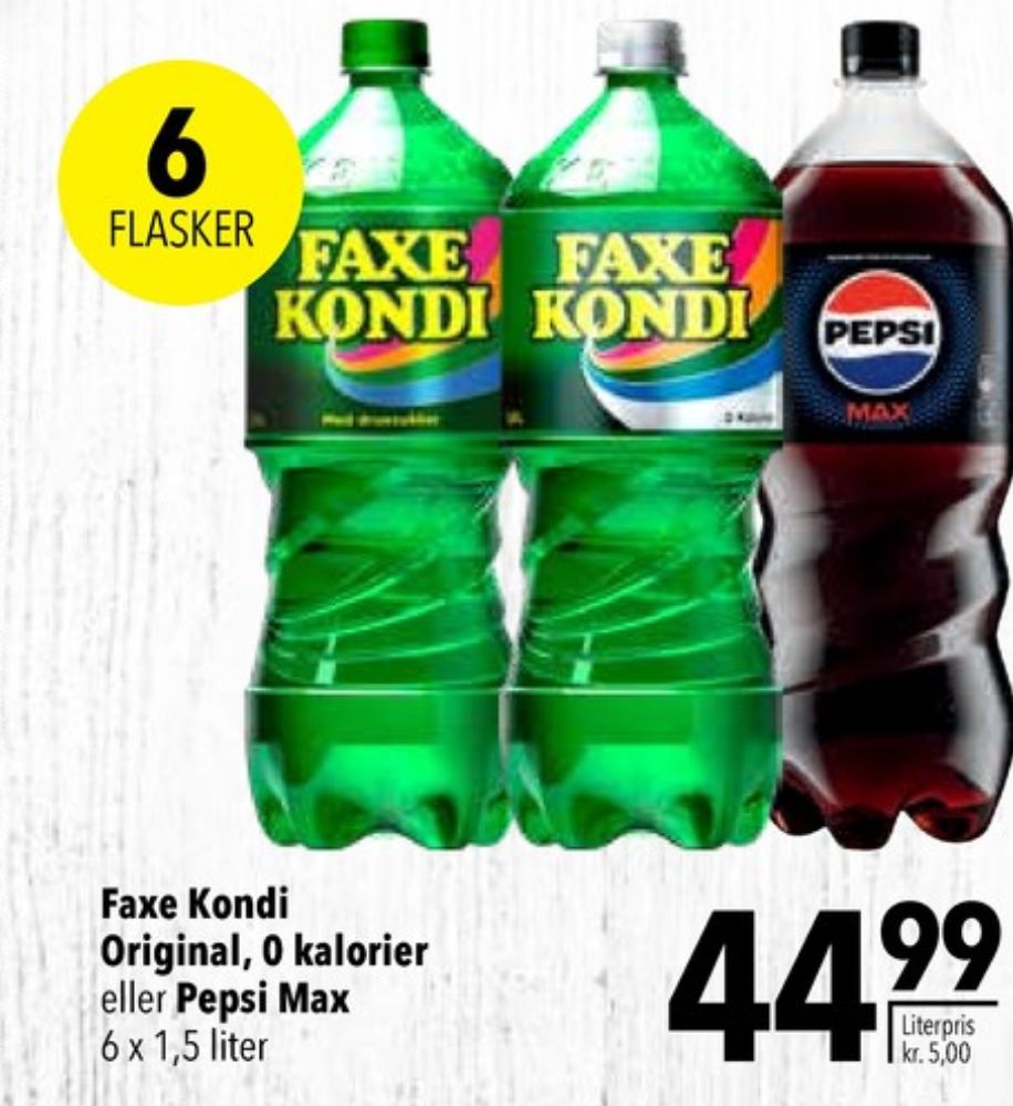 Faxe Kondi 0 Kalorier, Sportssodavand