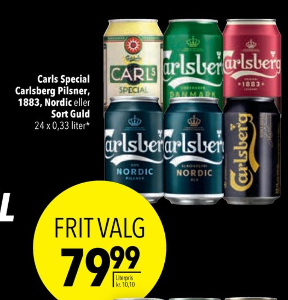 Carlsberg Carls Special, Øl 24 pk.
