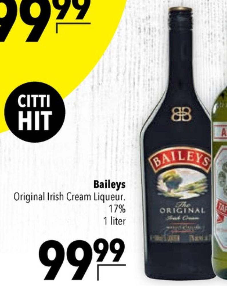 Baileys Original, Likør