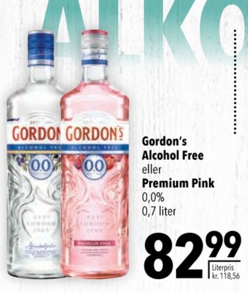 Gordons Premium Pink, Gin