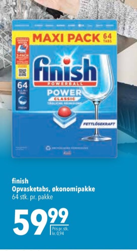 Finish, Maskinopvask-tabs