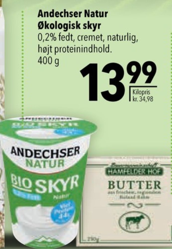 Andechser, Skyr Naturel 0,2%