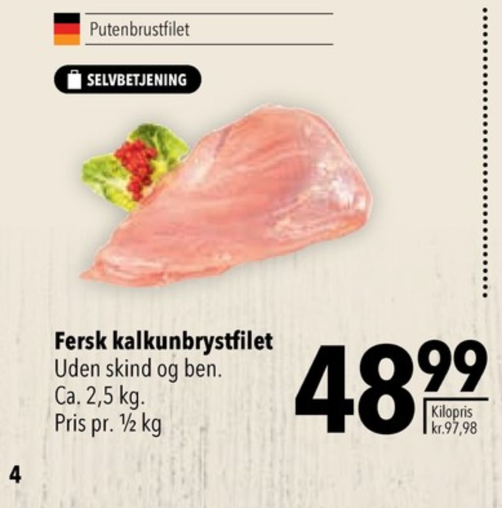 Kalkunbryst