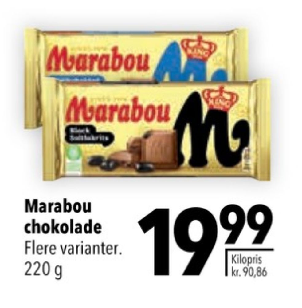 Marabou, Chokoladeplade Black Saltlakritz