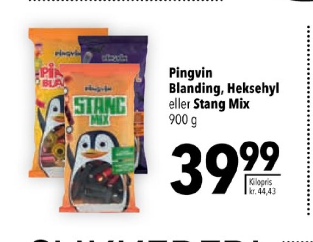 Toms Pingvin Blanding, Slikposer