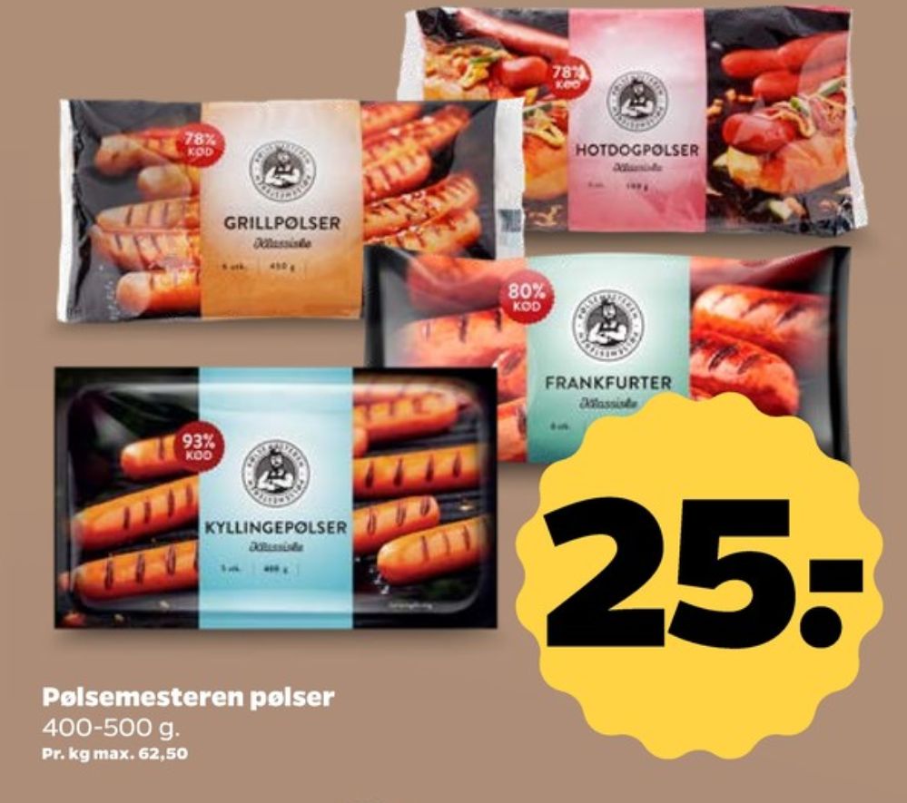 Pølsemesteren, Frankfurter