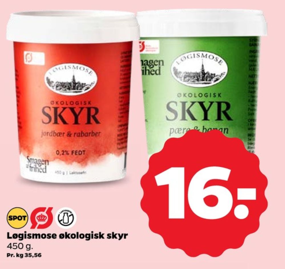 Løgismose, Pære & Banan Skyr 