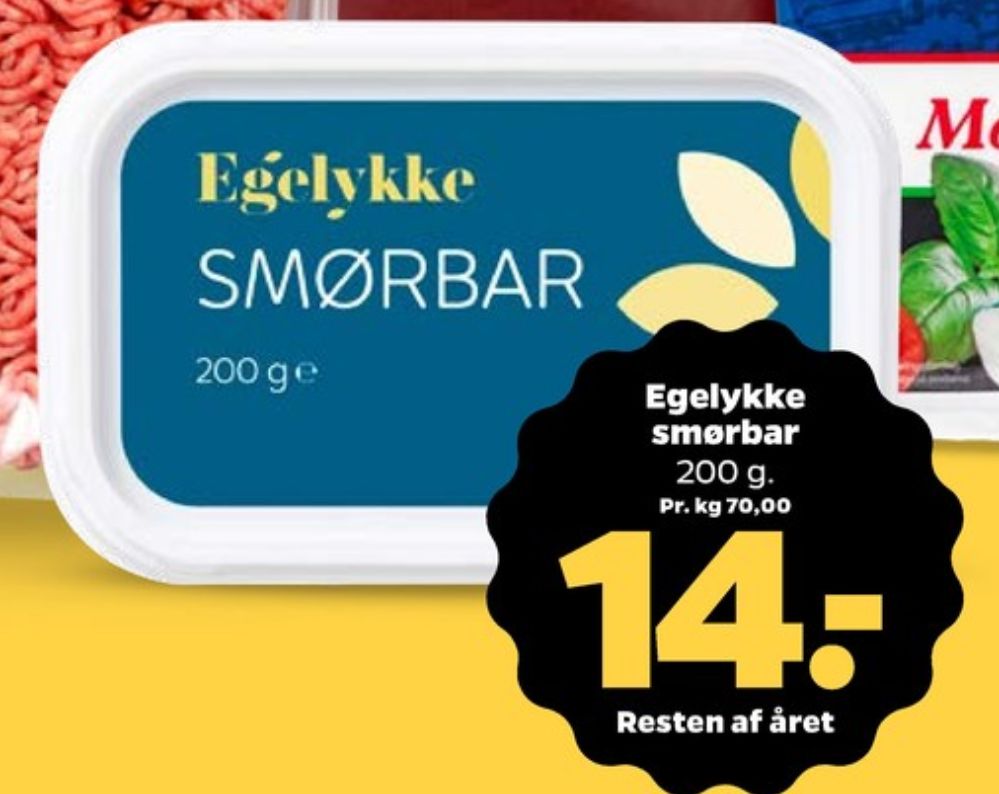 Egelykke, Smørbar