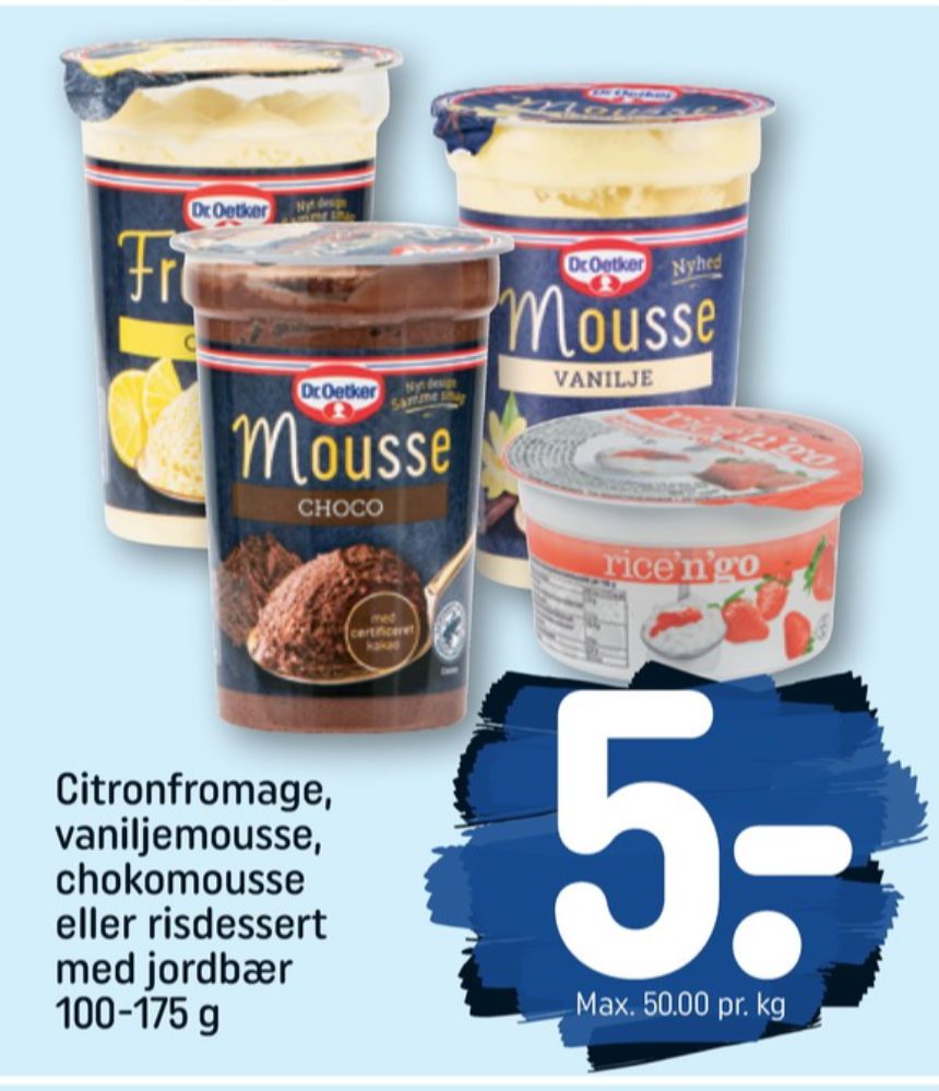 Dr Oetker, Chokolademousse