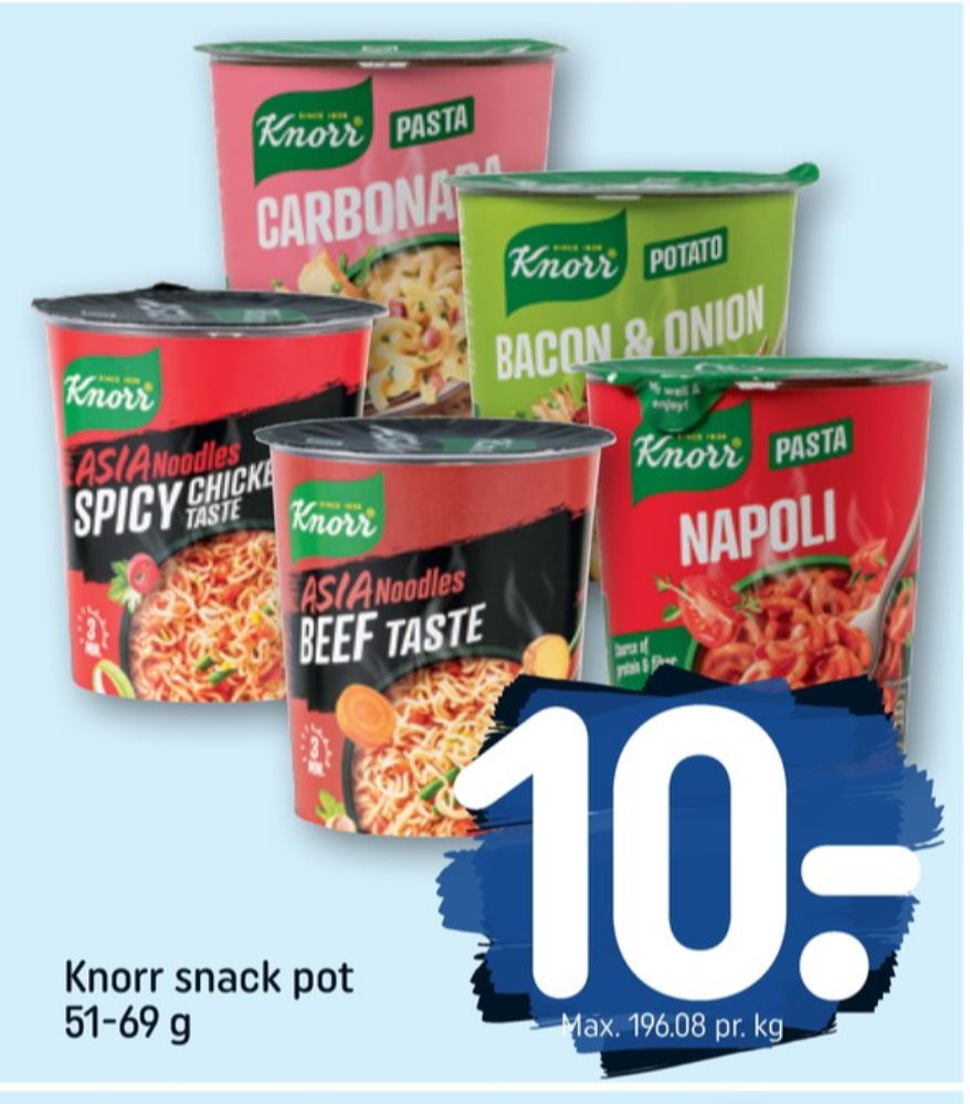 Knorr Snack Pot, Pasta Napoli