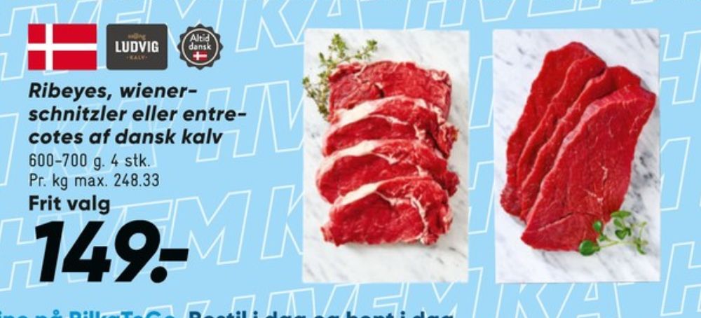 Salling Ludvig, Ribeye