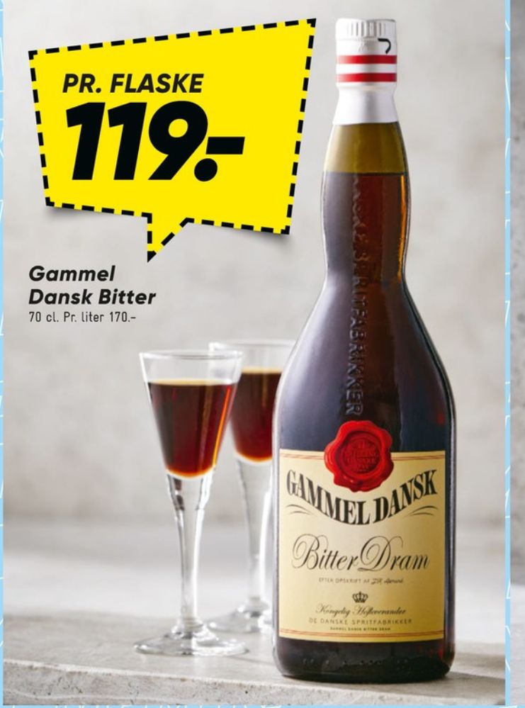 Gammel Dansk, Bitter
