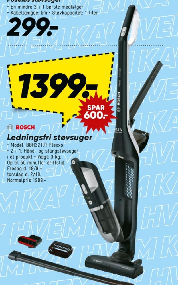 Bosch, Støvsuger